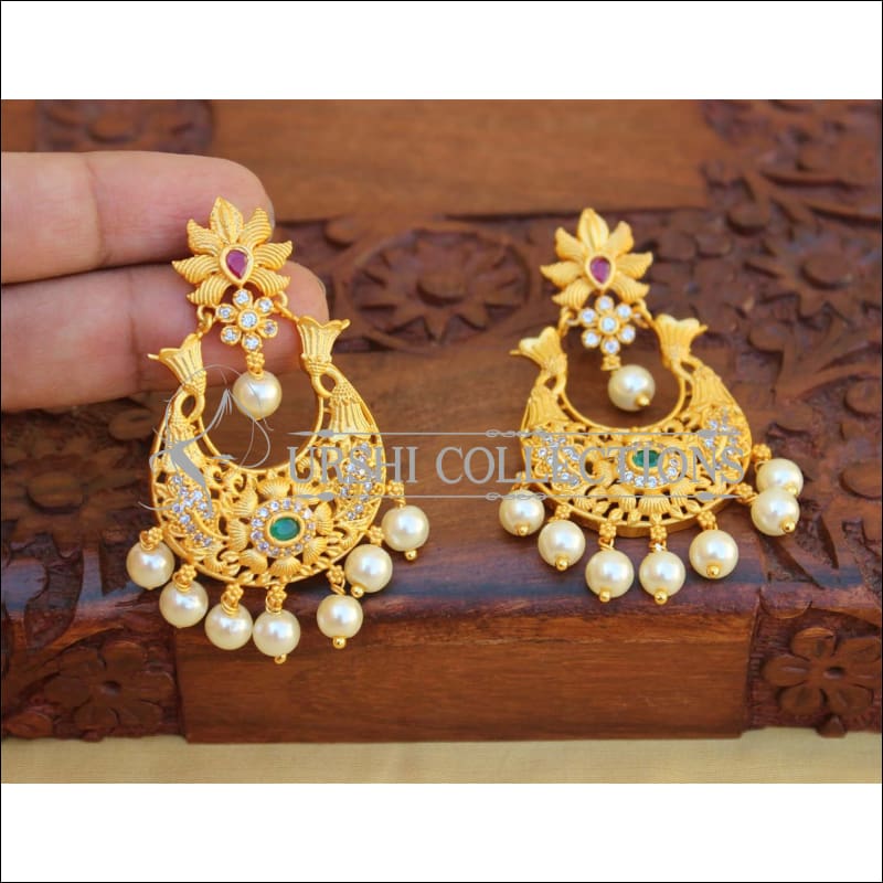 Designer Matte Finish Earrings Set UC-NEW2117 - Multy - Earrings