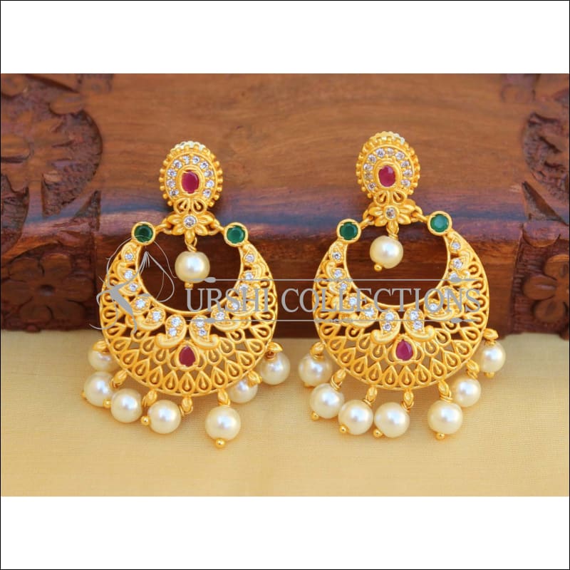 Designer Matte Finish Earrings Set UC-NEW2134 - Earrings