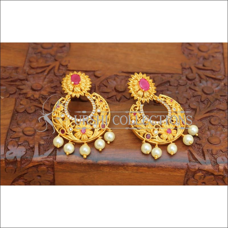 Designer Matte Finish Earrings Set UC-NEW2140 - Earrings