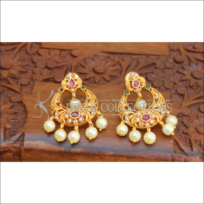 Designer Matte Finish Earrings Set UC-NEW2142 - Earrings