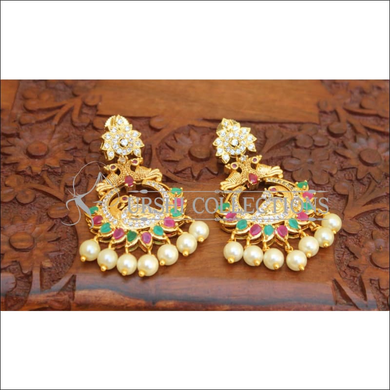 Designer Matte Finish Earrings Set UC-NEW2194 - Earrings