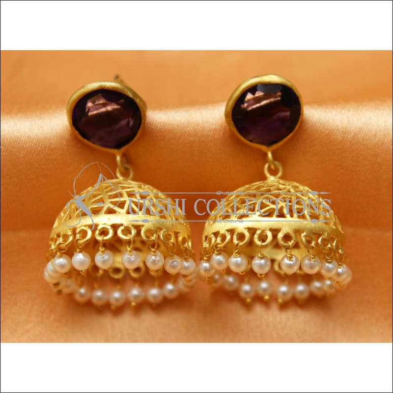 Designer Matte Finish Earrings Set UC-NEW2292 - Earrings