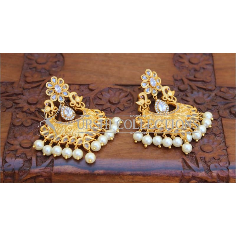 DESIGNER MATTE FINISH EARRINGS UC-NEW3151 - Earrings