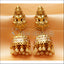 Designer Matte Finish Lakshmi Earrings Set UC-NEW2288