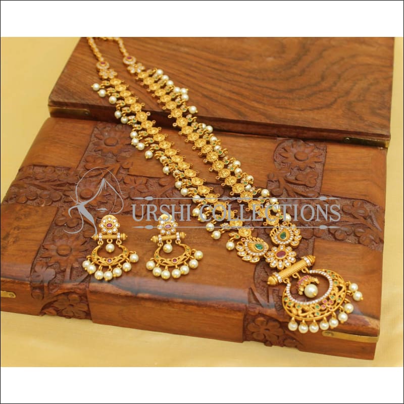 DESIGNER MATTE FINISH NECKLACE SET UC-NEW3015 - Necklace Set