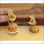 Designer Matte Finish Peacock Earrings Set UC-NEW2217