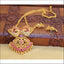 DESIGNER MATTE FINISH PEACOCK PENDANT SET UC-NEW3033