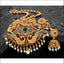 Designer Matte Finish Peacock Pendant Set UC-NEW306
