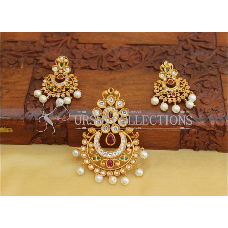 Designer Matte Finish Pendant Set UC-NEW2201 - Multy - Pendant Set