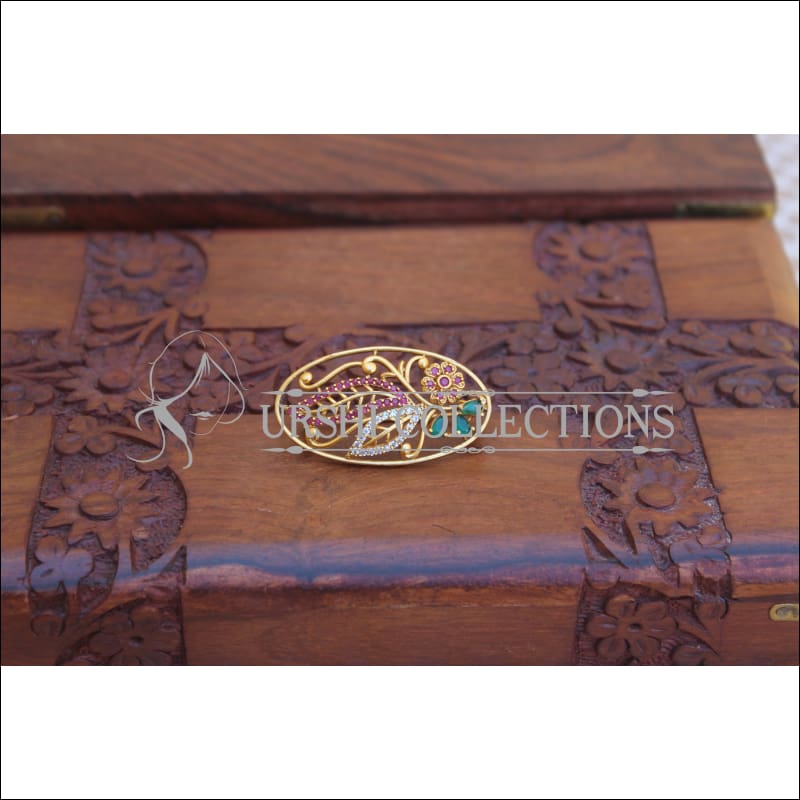 Designer Matte Finish Saree Pin UC-NEW1938 - saree pins