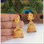 Designer Premium quality Peacock gold plated earrings M464