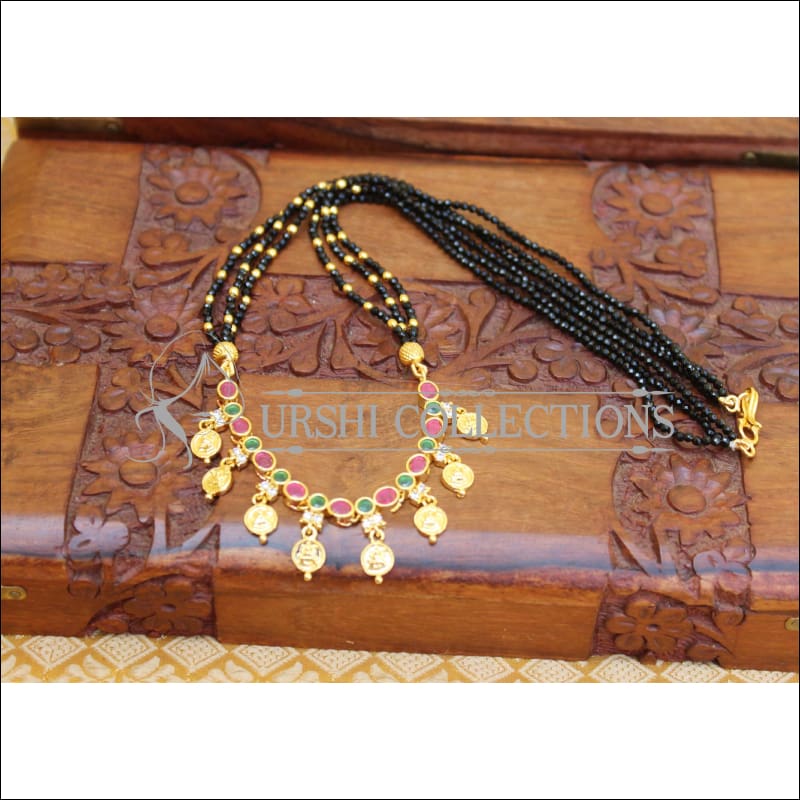 DESIGNER TEMPLE HANDMADE NECKLACE UTV171 - Necklace Set