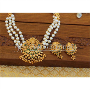 Designer temple necklace M633 - Necklace Set