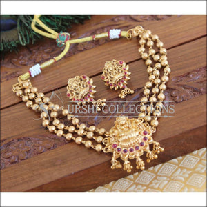 Designer temple necklace M636 - Necklace Set