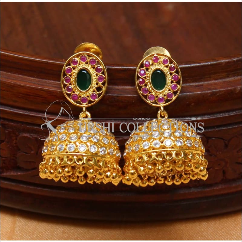 Elegant CZ Earrings Set UC-NEW1439 - Multi - Earrings