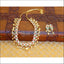 ELEGANT CZ NECKLACE SET UTV402