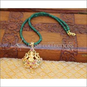 ELEGANT CZ TEMPLE PENDANT UTV593 - Pendant Set