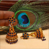 Elegant Geru Polish Earrings Set UC-NEW1121 - Blue - Earrings