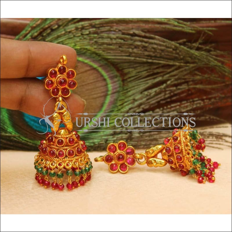 Elegant Geru Polish Earrings Set UC-NEW1121 - Multi - Earrings