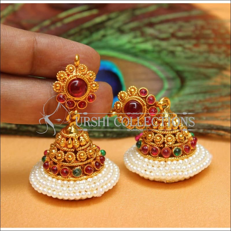 Elegant Geru Polish Earrings Set UC-NEW1657 - Multi - Earrings