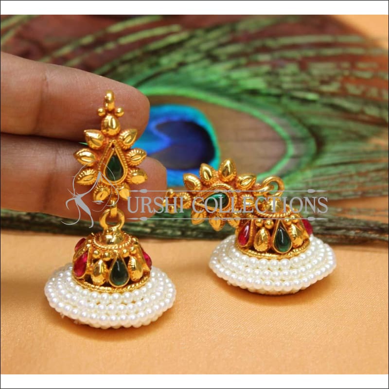 Elegant Geru Polish Earrings Set UC-NEW1663 - Multi - Earrings