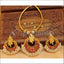 Elegant  Geru Polish Ganesha Necklace Set UC-NEW2295