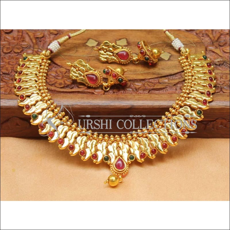 Elegant Geru Polish Necklace Set UC-NEW1282 - Multi - Necklace Set