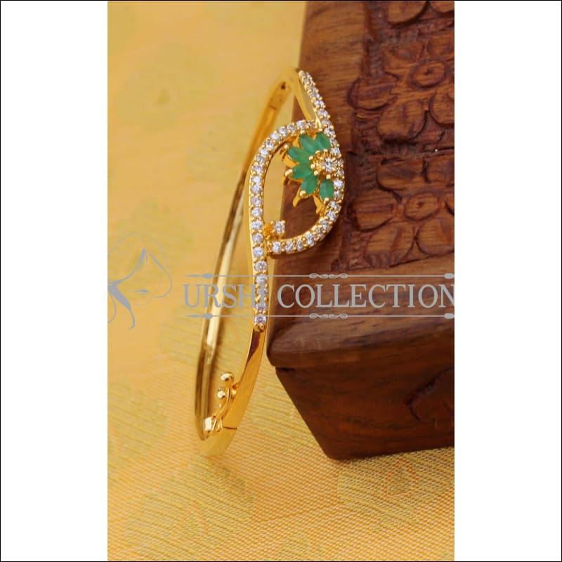 Elegant Gold Plated CZ Bracelet UC-NEW1699 - Bracelets