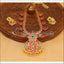 Elegant Gold Plated Kempu Mango Necklace Set UC-NEW512