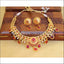 ELEGANT GOLD PLATED KEMPU NECKLACE SET UTV423