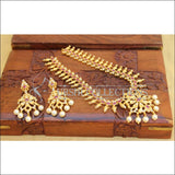 Elegant Gold Plated Mango Necklace Set UC-NEW1764 - Necklace Set