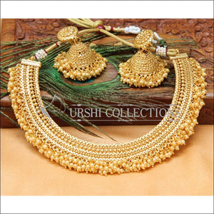 Elegant Gold Plated Necklace Set UC-NEW1603 - Necklace Set
