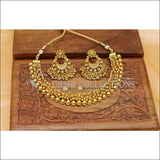 Elegant Gold Plated Necklace Set UC-NEW1606 - Necklace Set