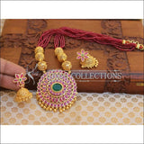 Elegant Gold Plated Necklace Set UC-NEW2510 - Necklace Set