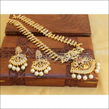 Elegant Gold Plated Necklace Set UC-NEW88 - Multi - Necklace Set