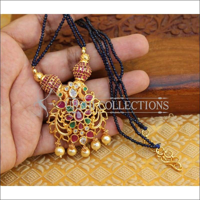 ELEGANT GOLD PLATED NECKLACE SET UTV304 - Necklace Set