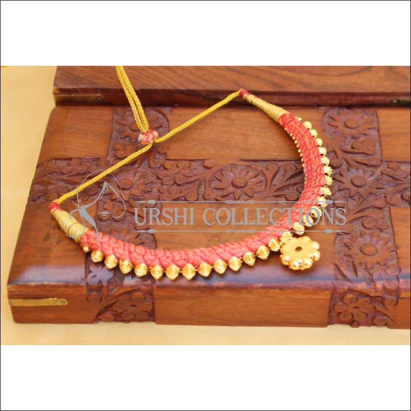 ELEGANT GOLD PLATED NECKLACE UTV464 - Necklace Set