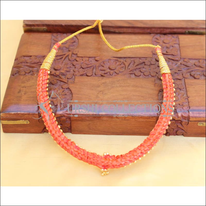 ELEGANT GOLD PLATED NECKLACE UTV465 - Necklace Set