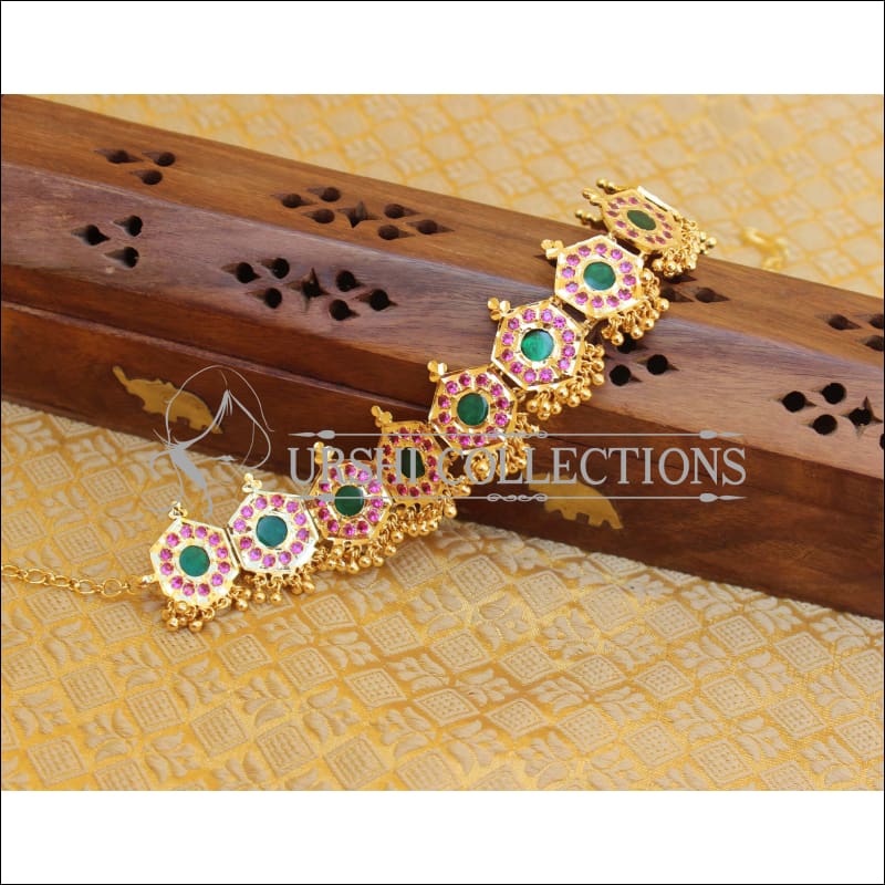 ELEGANT GOLD PLATED NECKLACE UTV851 - Necklace Set