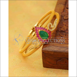 Elegant Gold Plated Openable Kada UC-NEW1814 - Bracelets
