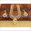 Elegant Gold Plated Peacock Necklace Set UC-NEW1768