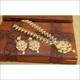 Elegant Gold Plated Peacock Necklace Set UC-NEW1770 - Necklace Set