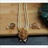 ELEGANT GOLD PLATED PEARL NECKLACE SET UTV557 - Necklace Set