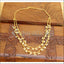 ELEGANT GOLD PLATED PEARL  NECKLACE UTV579