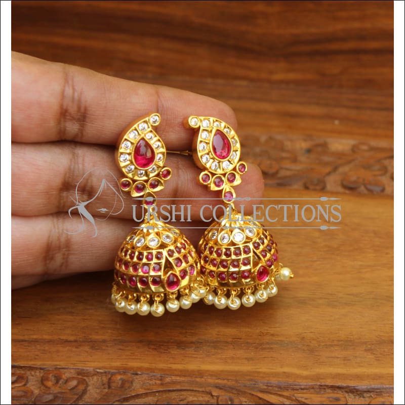Pin by RJ collections For booking Wha on Matte finish jewellery Indian |  Gold jewelry fashion, Gold necklace indian bridal jewelry, Gold earrings  designs