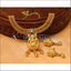 Elegant Gold Plated Temple Necklace Set UC-NEW1474