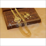 Elegant Gold Plated Temple Necklace Set UC-NEW520 - Necklace Set