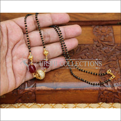 ELEGANT HANDMADE BLACK BEADS NECKLACE UTV474 – Urshi Collections