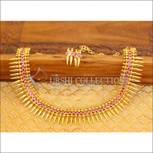 ELEGANT KERALA TRADITIONAL NECKLACE SET UTV752 - Necklace Set