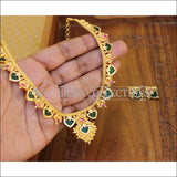 ELEGANT KERALA TRADITIONAL PALAKKA NECKLACE SET UTV758 - Necklace Set